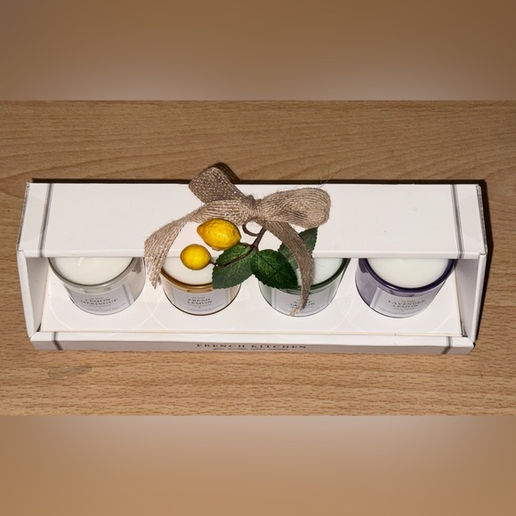 DW HOME French Kitchen Lemon Votive Candle Set. - Picture 4 of 10